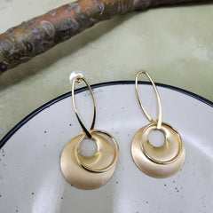 Lightweight Double Ring Danglers