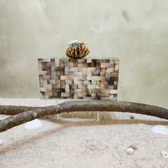 The Lotus Bee MOP Clutch