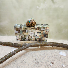 The Lotus Bee MOP Clutch