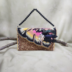 Personalized Evil Eye Feather Bag