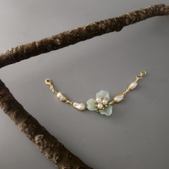 Flower Bracelet - Mint