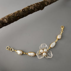 Flower Bracelet - Transparent