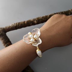 Flower Bracelet - Transparent