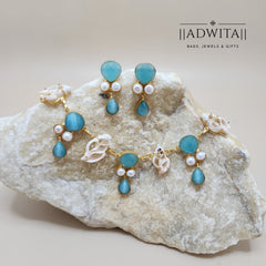 Sea Shell Necklace Set