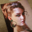 Big Rhinestone Multi Colour Balis