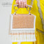 Delsey Bag in Shades of Cream and Gold