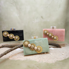 Moraccan Mosaic Button Bag