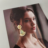 Pearl Cluster with Green Aventurine