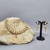 Meena Kundan Work Necklace