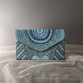 Firoza Bead Flap Bag