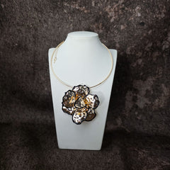 Cluster Flower Neckpiece