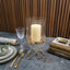 X Candle Stand with Glass Holder