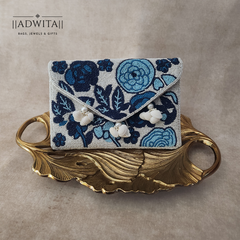 The Floral Greek Flap Bag