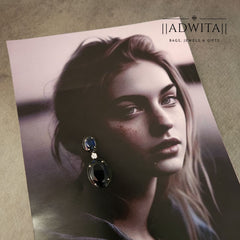 Blue Doublet With Black Enamel