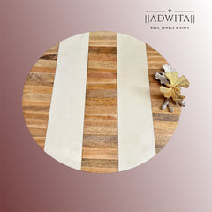 Bunch of butterfly platter in resin and mango wood mix