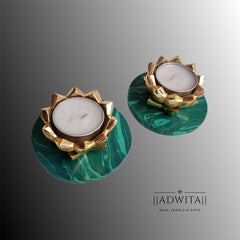 Malachite Lotus Dias