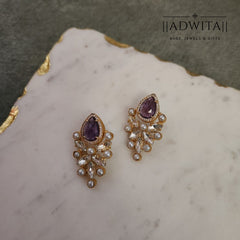 Amethyst Zirconia and Pearl