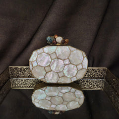 Aamna Clutch - Golden