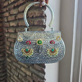 Kamal bag in silver