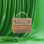 Aaravi bag in gold with hand-embroidered box style