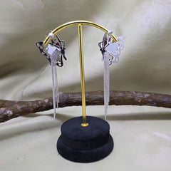 Butterfly dangler in silver