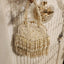 Falling Pearl And Crystal Clasp Bag