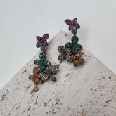 Multi Colour Flower Dangler