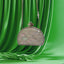 Half moon mop clutch bag