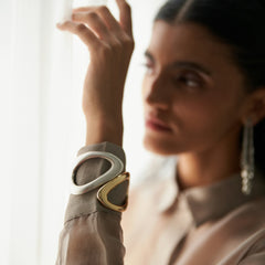 Multi Shade Hollow Cuff