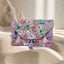 Peach Multi Flower Flap Bag