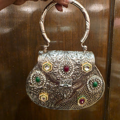 Bahara Bag in brass