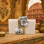 Morrocan Pearl Jaal Bag Beige with Gold Jaal