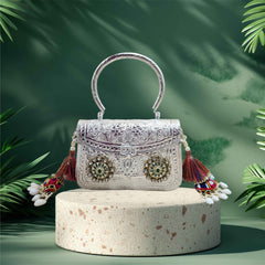 Ragini Bag - Silver