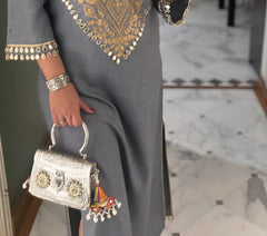 Ragini Bag - Silver