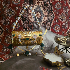 Abiha dual shade bag