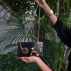 Bloomingdale bag in black