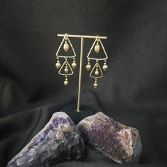 Geometrical chandbali