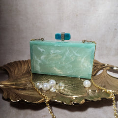 Jaal with floral bunch bag