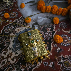 Kundan Mobile batua- golden