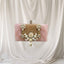 Nooran bag in pink with handcrafted embellishments