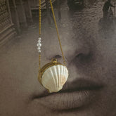Sea shell mini clutch
