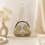 Rosette Cutch Bag in Peach
