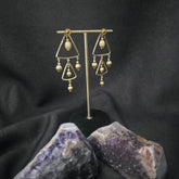 Geometrical chandbali