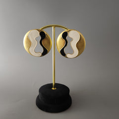 Enamel big size studs