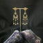 Hammered chandbali
