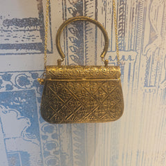 Nora bag in antique gold