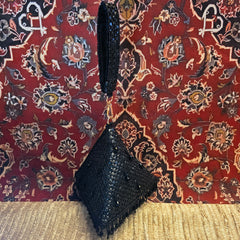 Pyramid bag in black