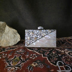 Mother of pearl saga clutch