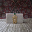 Enchanted Chandbali Bag in ivory white resin with chandbali brooch