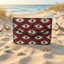 Red evil eye envelope bag